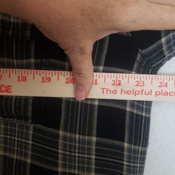 Vintage Arrow‎ Blue Jean Company Flannel Quilted Work Chore Shirt Shacket. Sz L - Picture 5 of 10